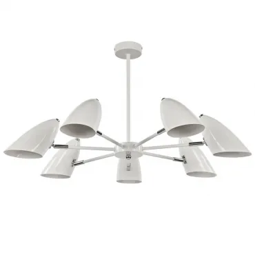 Люстра на штанге Retro Future White