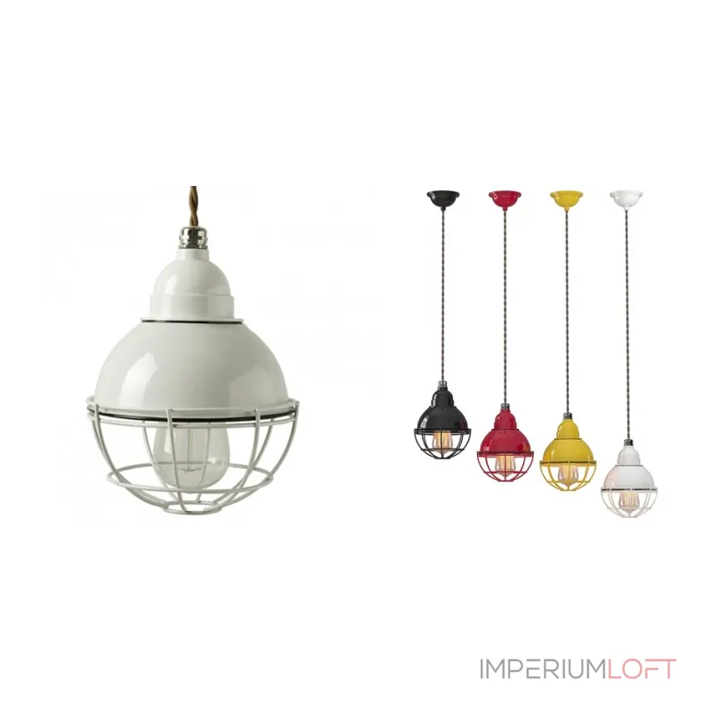 Подвесной светильник Garage Retro Color Light от ImperiumLoft