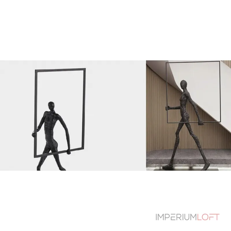 Торшер Man carries light square от ImperiumLoft