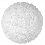 Декор на стену из перьев Plumage Pink c подсветкой от ImperiumLoft