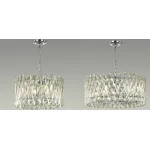 Подвесная люстра Crystal Crossed Stripes