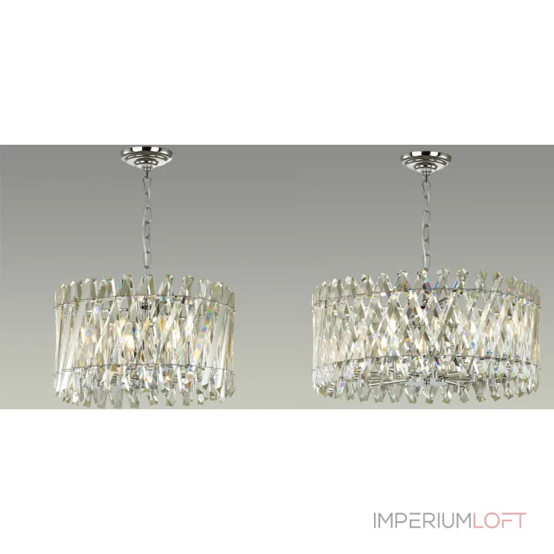 Подвесная люстра Crystal Crossed Stripes