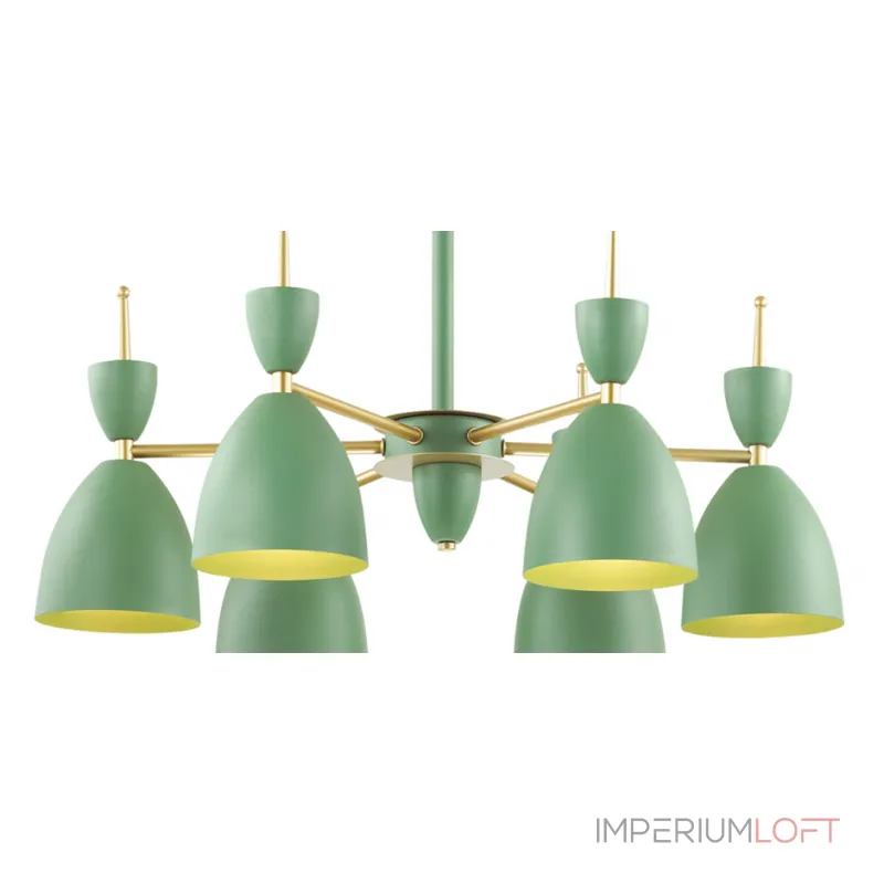 Подвесная люстра Green Hourglass 6