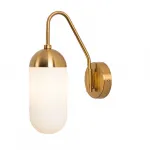 Бра Pelle Sconce short Gooseneck Clear Shade от ImperiumLoft