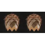 Подвесной светильник Crimea Pine Cone natural wood D50 от ImperiumLoft