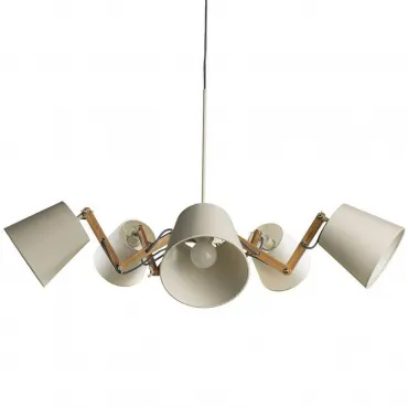 Подвесная люстра Woodland Pendant 5 White