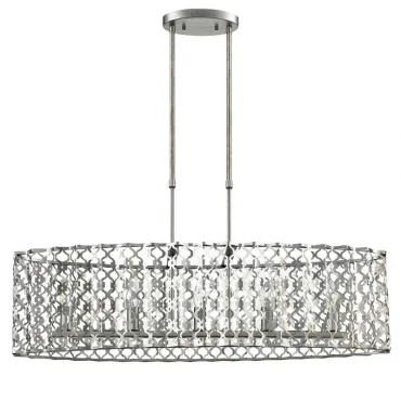 Подвесная люстра Arabesque Quatrefoil Drum