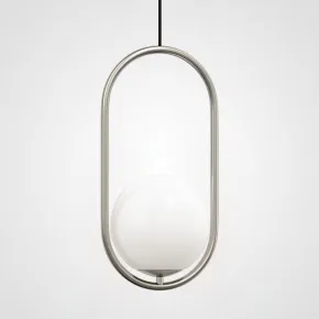 Подвесной светильник Matthew McCormick hoop 40 Silver MILA Pendant Подвесной светильник Matthew McCormick hoop 40 Silver MILA Pendant