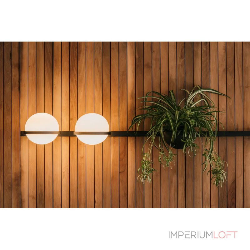 Бра PALMA Wall lamp 1 шар от ImperiumLoft