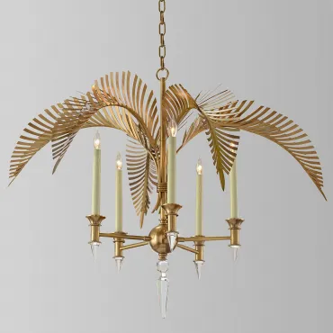 Подвесная люстра John-Richard Collection Palm Frond 5-Light Chandelier