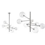 Люстра на штанге Gallotti & Radice Straight Nickel 6