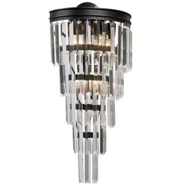 Бра Стеклянные подвесы Helix Glass Odeon CLEAR Crystal