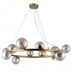Подвесная люстра Berries Chandelier Amber D90