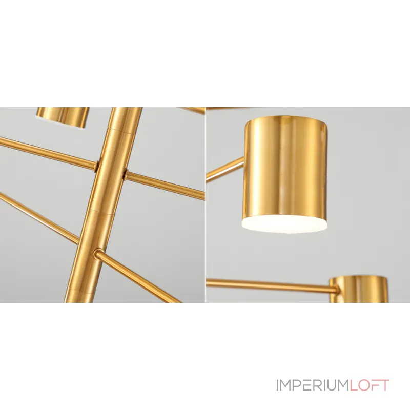 Подвесной светильник LED Lighting Gold 8 lampholders Подвесной светильник LED Lighting Gold 8 lampholders