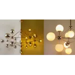 Люстра на штанге Modo Chandelier Gold