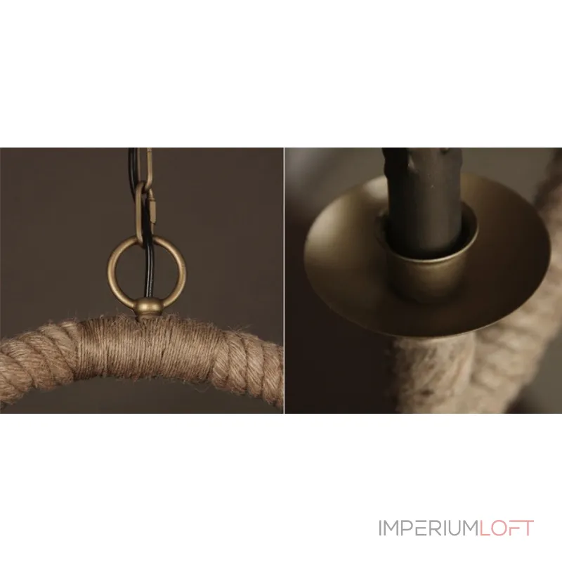 Подвесной светильник Oval Loft Rope Light от ImperiumLoft Подвесной светильник Oval Loft Rope Light от ImperiumLoft