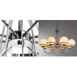 Подвесная люстра Melissa Chandelier Chromium