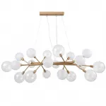 Подвесная люстра Berries Chandelier Rectangle White 100