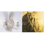 Бра Ананас белый прованс Pineapple Wall Lamp от ImperiumLoft