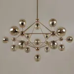 Люстра на штанге Modo Chandelier Gold