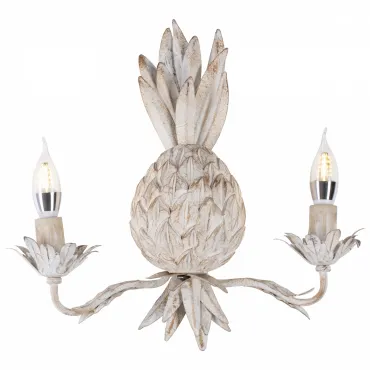 Бра Ананас белый прованс Pineapple Wall Lamp