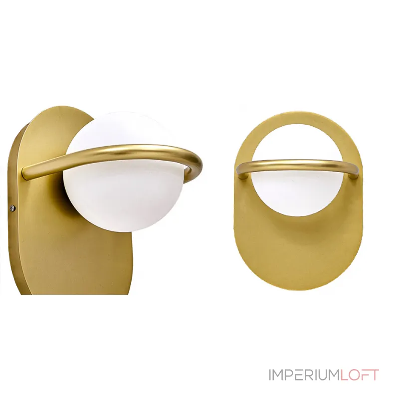 Бра Gold Holds Ball Sconces от ImperiumLoft