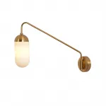 Бра Pelle Sconce, Long Gooseneck Clear Shade от ImperiumLoft