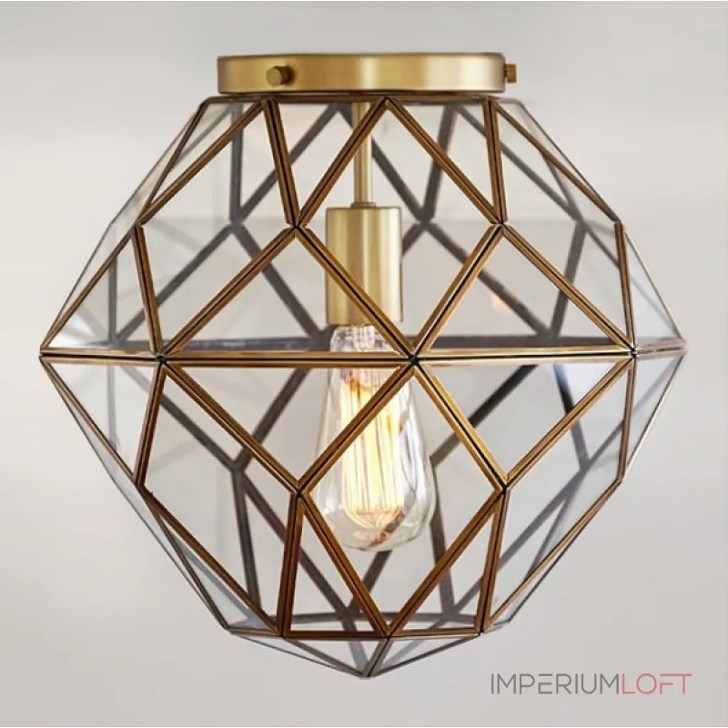 Потолочный светильник Glass & Metal Mount от ImperiumLoft Потолочный светильник Glass & Metal Mount от ImperiumLoft