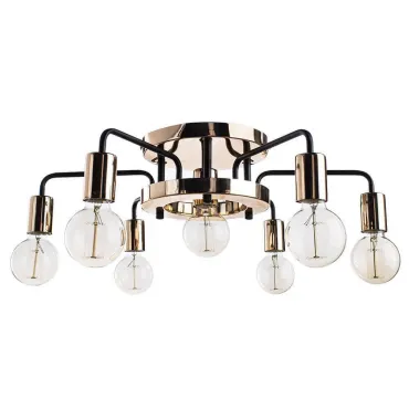 Потолочная люстра Loft Industrial Glossy Gold Ceiling Потолочная люстра Loft Industrial Glossy Gold Ceiling