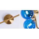 Бра Cherry FLUSH MOUNT Wall Lamp blue от ImperiumLoft