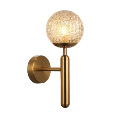 Бра Perforated Glass Bubbles white ball