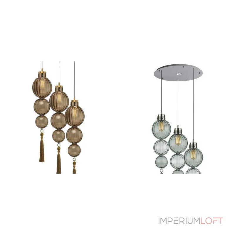 Подвесной светильник Heathfield Lighting - Medina Circle 3 Chandelier