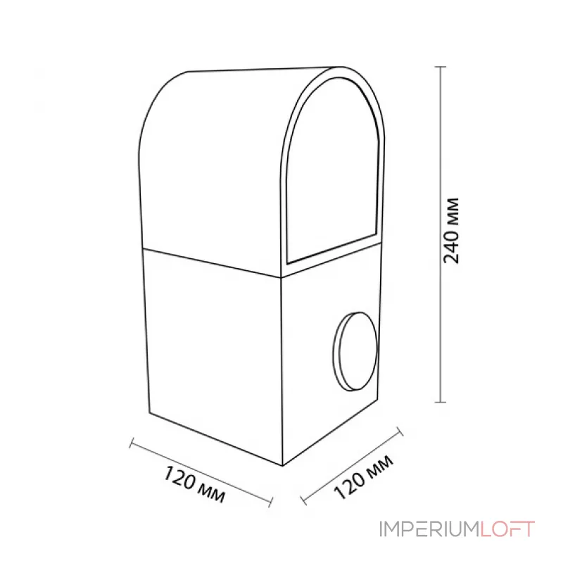 Настольная лампа Light Box Table Lamp от ImperiumLoft