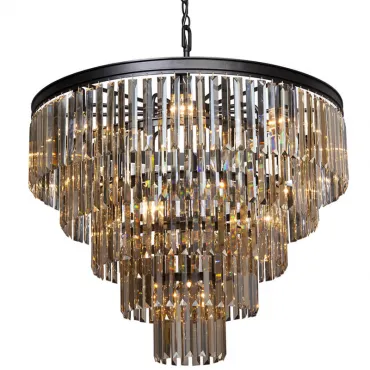 Подвесная люстра ODEON Amber GLASS 5-TIER Black D80 Подвесная люстра ODEON Amber GLASS 5-TIER Black D80