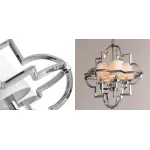 Подвесная люстра Lantern Rhombus Chromium