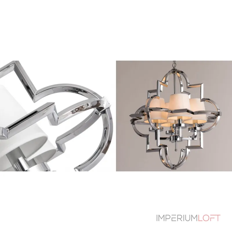 Подвесная люстра Lantern Rhombus Chromium