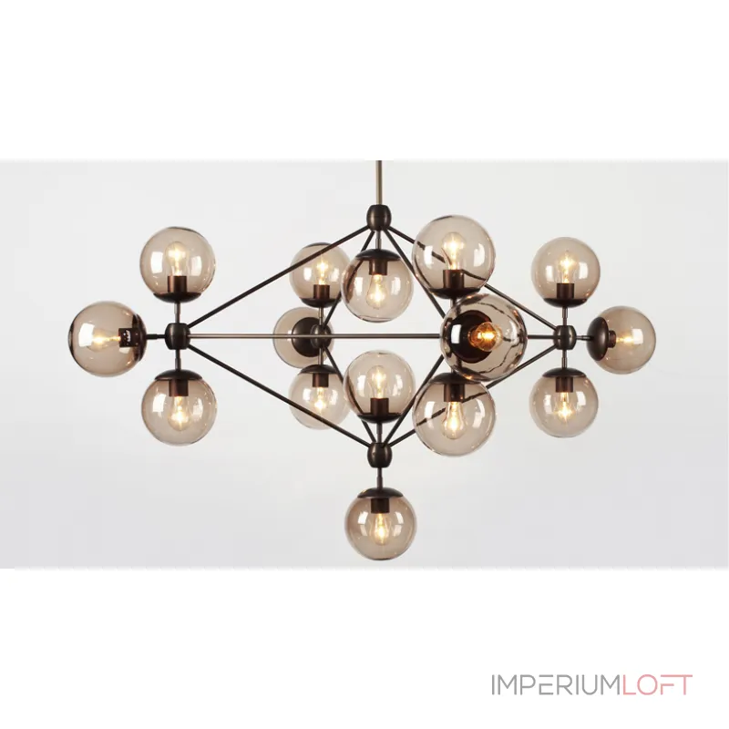 Люстра на штанге Modo Chandelier 15 Globes Люстра на штанге Modo Chandelier 15 Globes