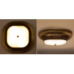 Потолочный светильник Utopia Round Sconce Gold от ImperiumLoft