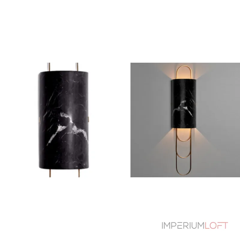 Бра Niagara WALL LAMP Ginger and Jagger Black от ImperiumLoft