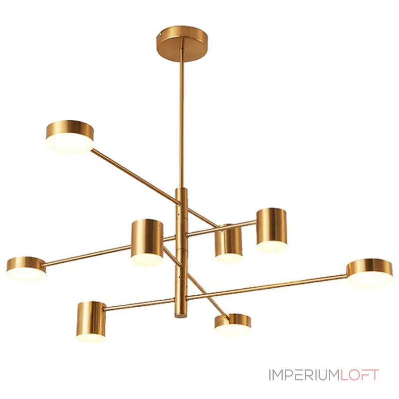 Подвесной светильник LED Lighting Gold 8 lampholders Подвесной светильник LED Lighting Gold 8 lampholders