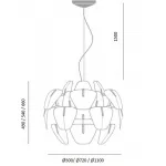 Подвесная люстра Luceplan Hope