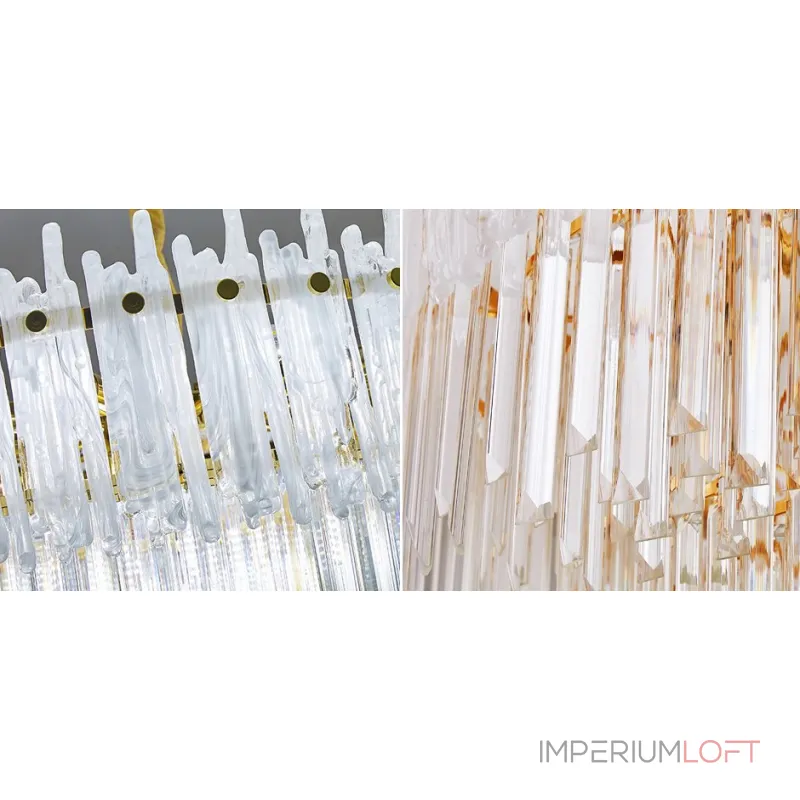 Люстра на штанге Murano Glass ICE Chandelier Rectangle Люстра на штанге Murano Glass ICE Chandelier Rectangle