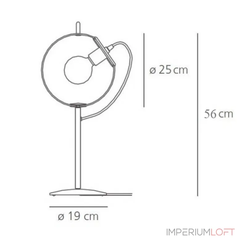 Лампа Miconos table от ImperiumLoft
