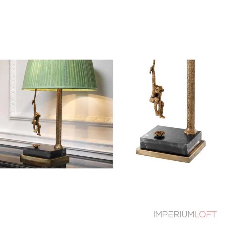 Настольная лампа Джунгли Table Lamp Jungle Green от ImperiumLoft Настольная лампа Джунгли Table Lamp Jungle Green от ImperiumLoft