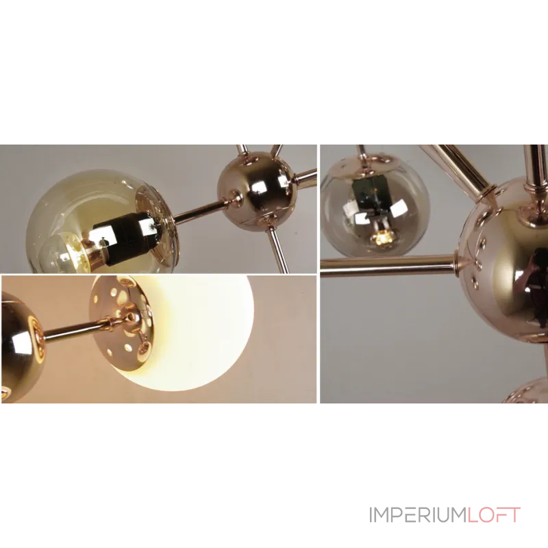 Люстра на штанге Modo Chandelier Gold