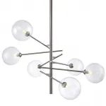 Люстра на штанге Gallotti & Radice Straight Nickel 6