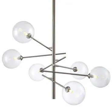 Люстра на штанге Gallotti & Radice Straight Nickel 6