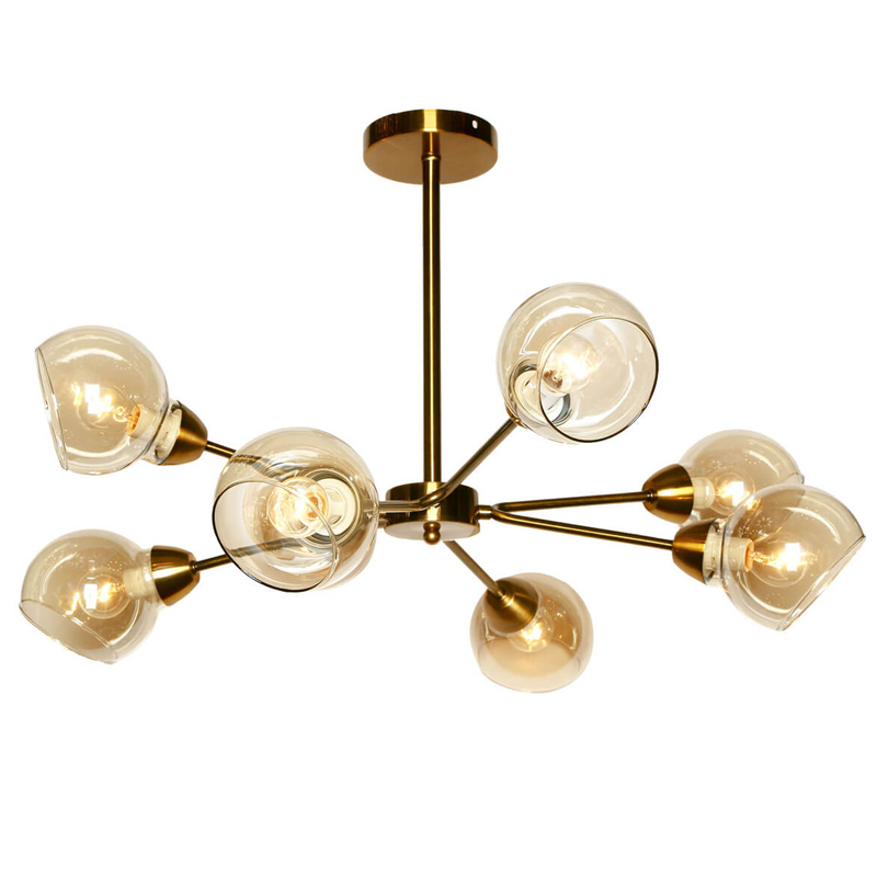 Люстра на штанге Sputnik Loft Globe Люстра на штанге Sputnik Loft Globe