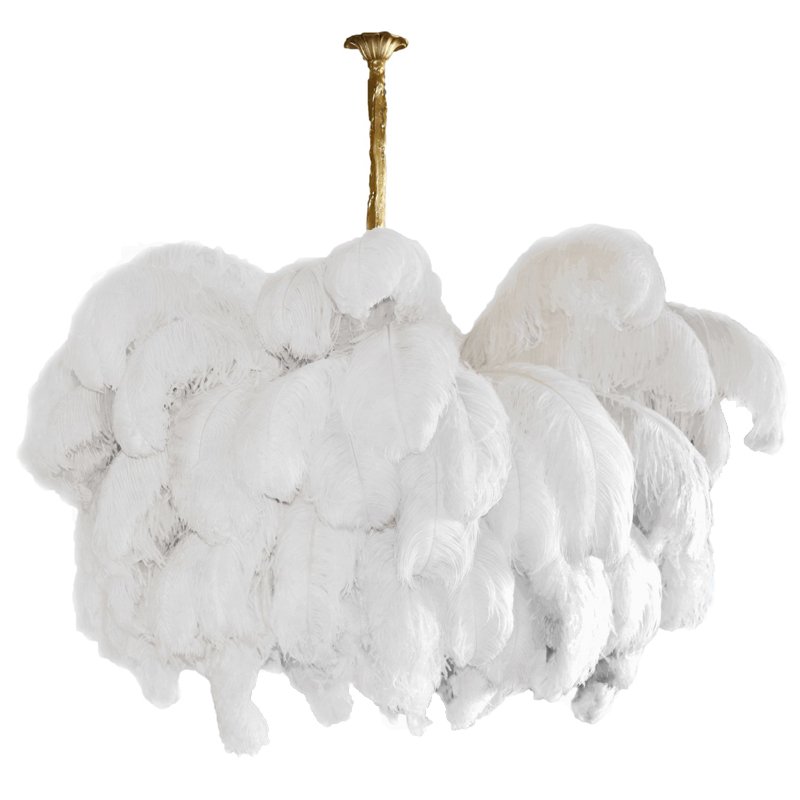 Подвесная люстра Extra Large Feather Chandelier GRAND TOUR Подвесная люстра Extra Large Feather Chandelier GRAND TOUR