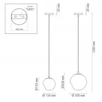 Подвесной светильник Bolle Hole Pendant от ImperiumLoft